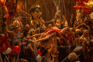 Margot Robbie plays Nellie LaRoy in BABYLON from Paramount Pictures. Photo credit: Scott Garfield