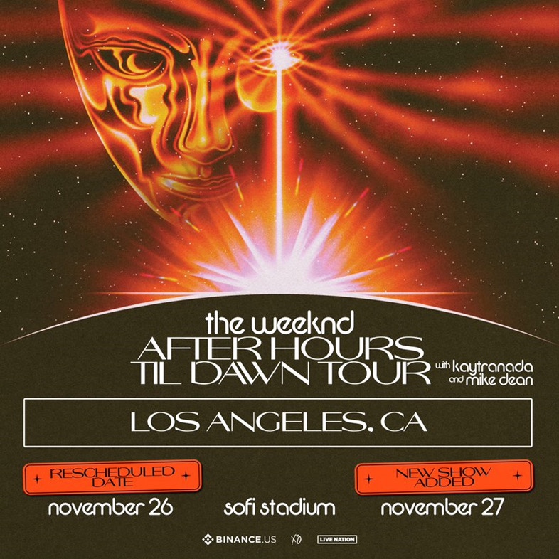 THE TWO-NIGHT RUN TO BE THE FINALE FOR THE FULLY SOLD-OUT NORTH AMERICAN LEG OF THE AFTER HOURS TIL DAWN TOUR