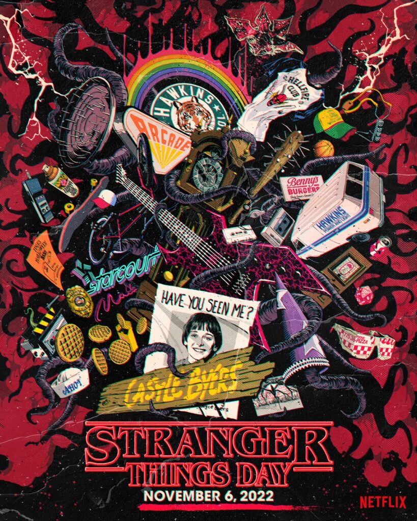 STRANGER THINGS DAY POSTER
