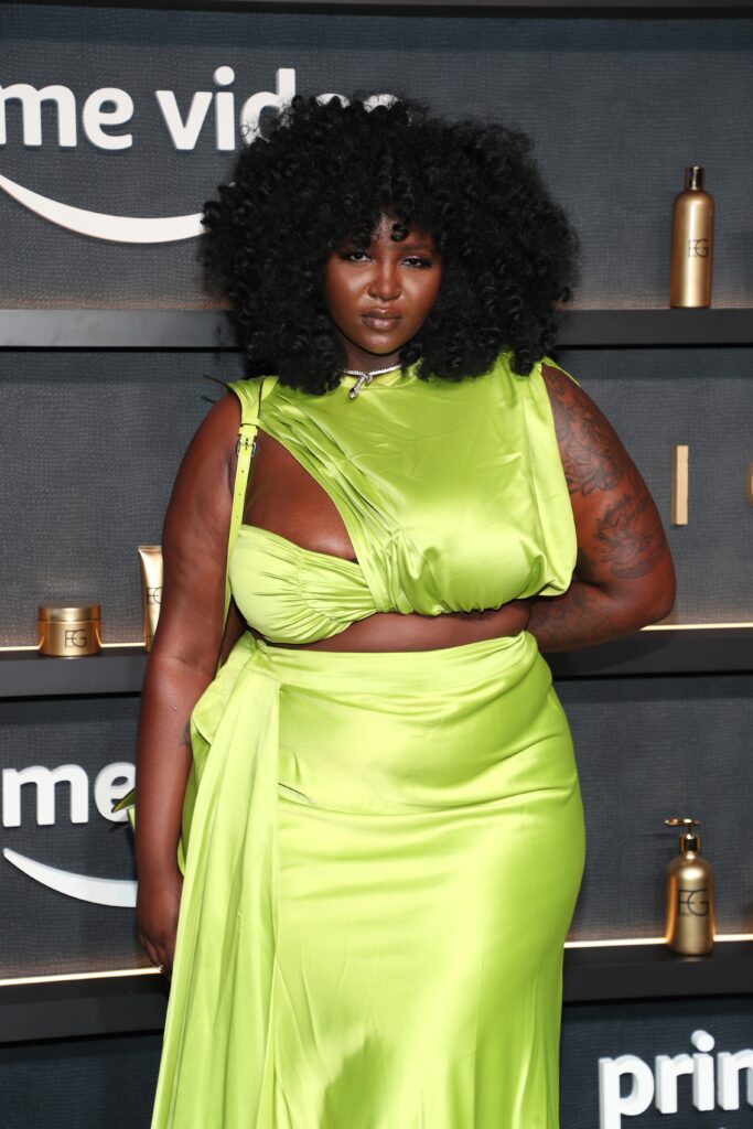 "MIAMI, FLORIDA - DECEMBER 01: Simi Muhumuza attends 'The Crown We Never Take Off' Art Basel VIP Preview presented by Prime Video in Celebration of New Series \"RICHES\" at Soho Studios on December 01, 2022 in Miami, Florida. (Photo by Cassidy Sparrow/Getty Images for Prime Video )"