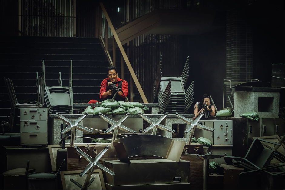 In Money Heist: Korea - Joint Economic Area, thieves overtake the mint of a unified Korea.
