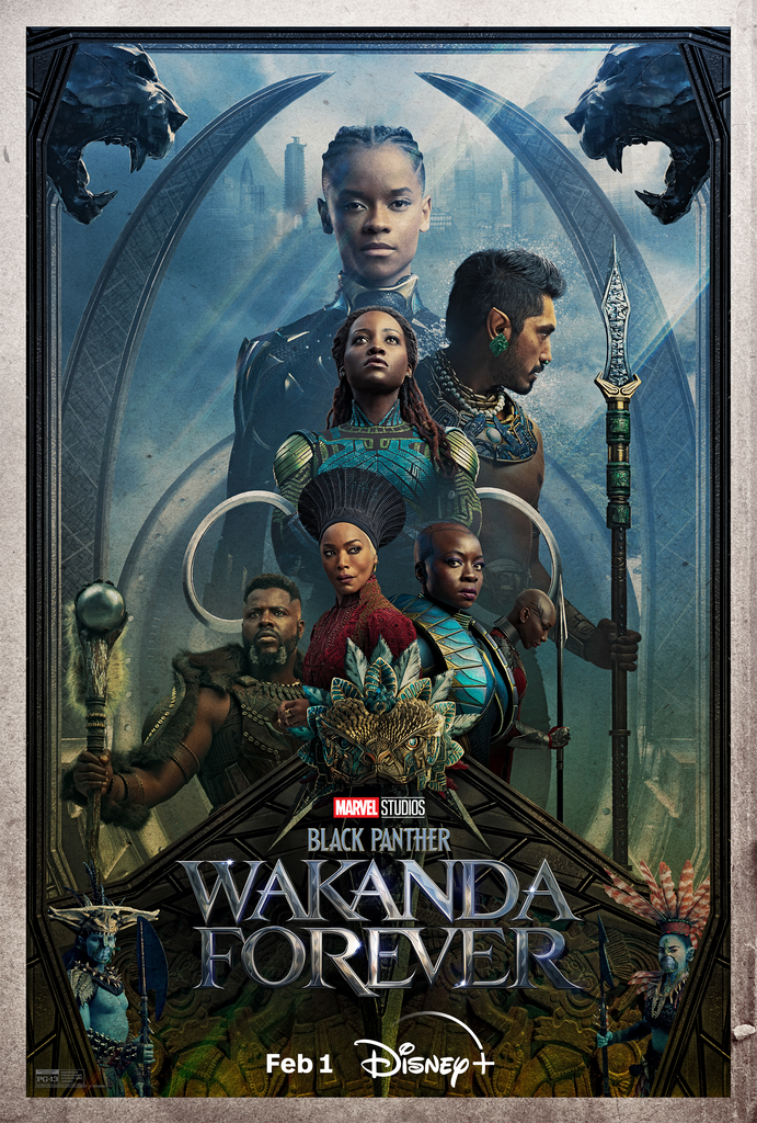 BLACK PANTHER: WAKANDA FOREVER POSTER