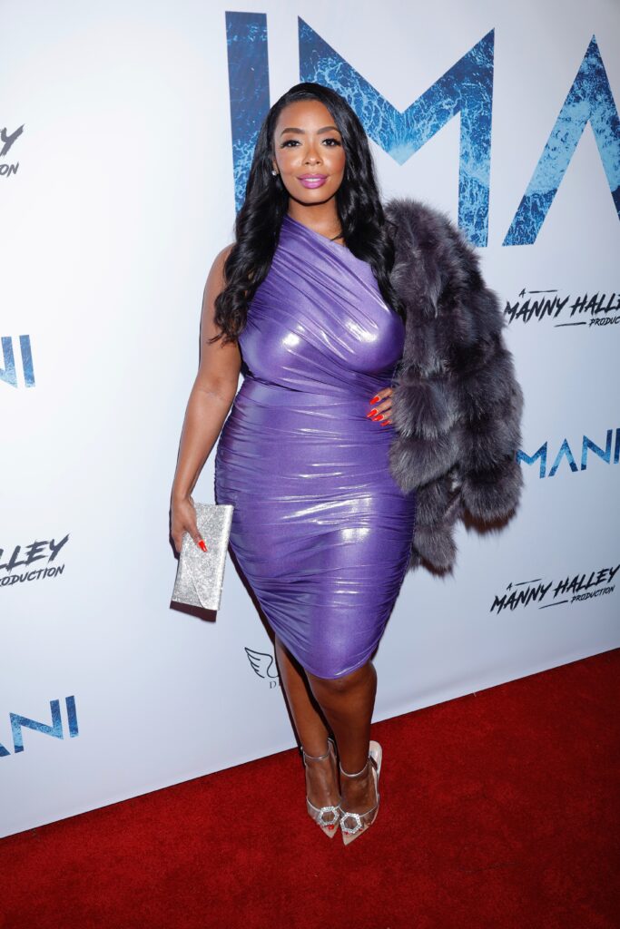 Chasity Saunders attends the “Imani” premiere | Photo Credit: Arnold Turner/ Getty Images