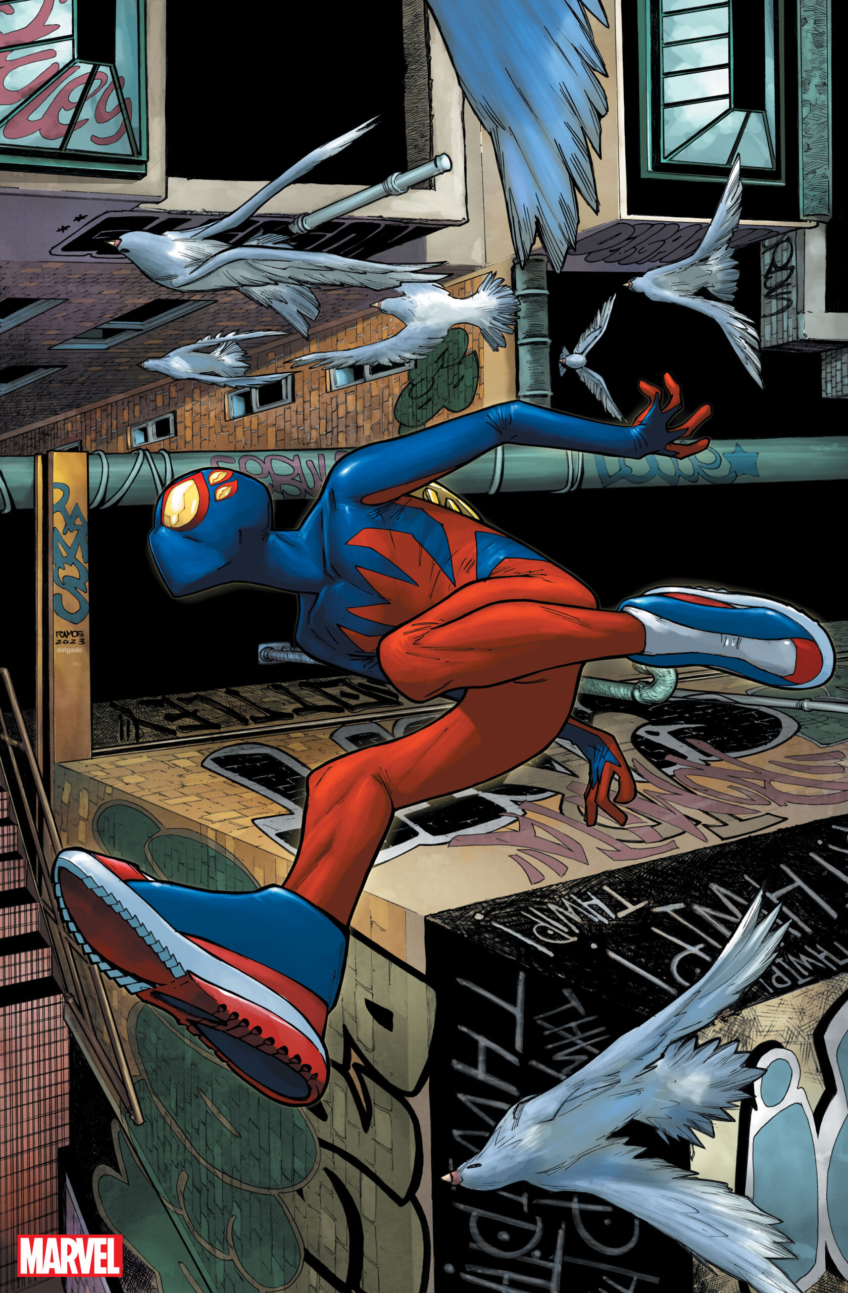 SPIDER-MAN #7

Written by DAN SLOTT

Art by MARK BAGLEY

Second Printing Variant Cover by LUCIANO VECCHIO - 75960620327700712

Virgin Second Printing Ratio Variant Cover by HUMBERTO RAMOS - 75960620327700716

On Sale 5/17