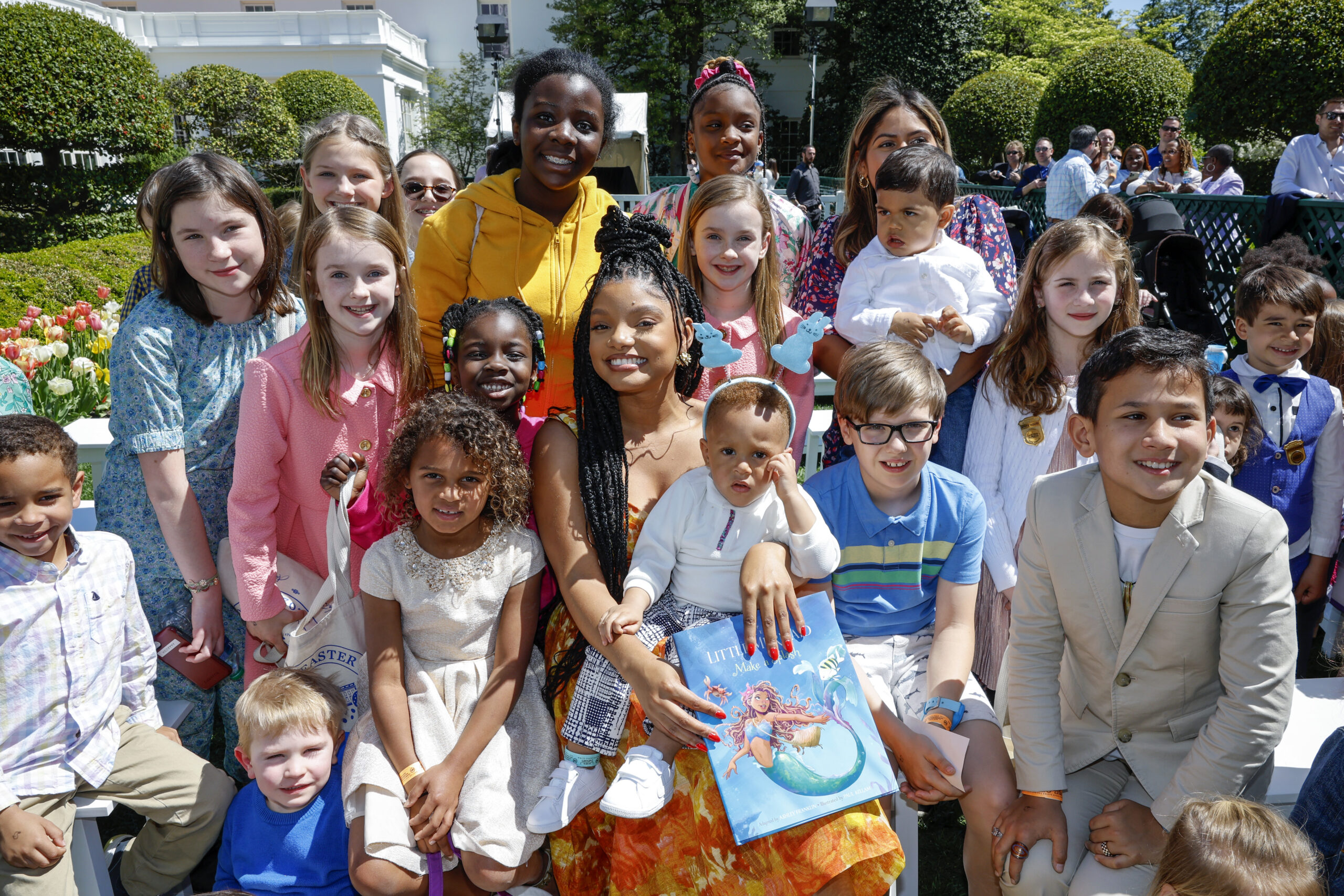 The Little Mermaid’s Halle Bailey At The White House Easter Egg Roll The Little Mermaid’s Ariel Halle Bailey at the White House’s 2023 Easter Egg Roll