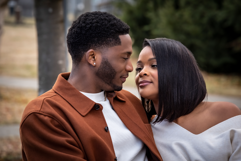 (L to R) Da'Vinchi and Ajiona Alexus in Mary J. Blige's Strength of a Woman