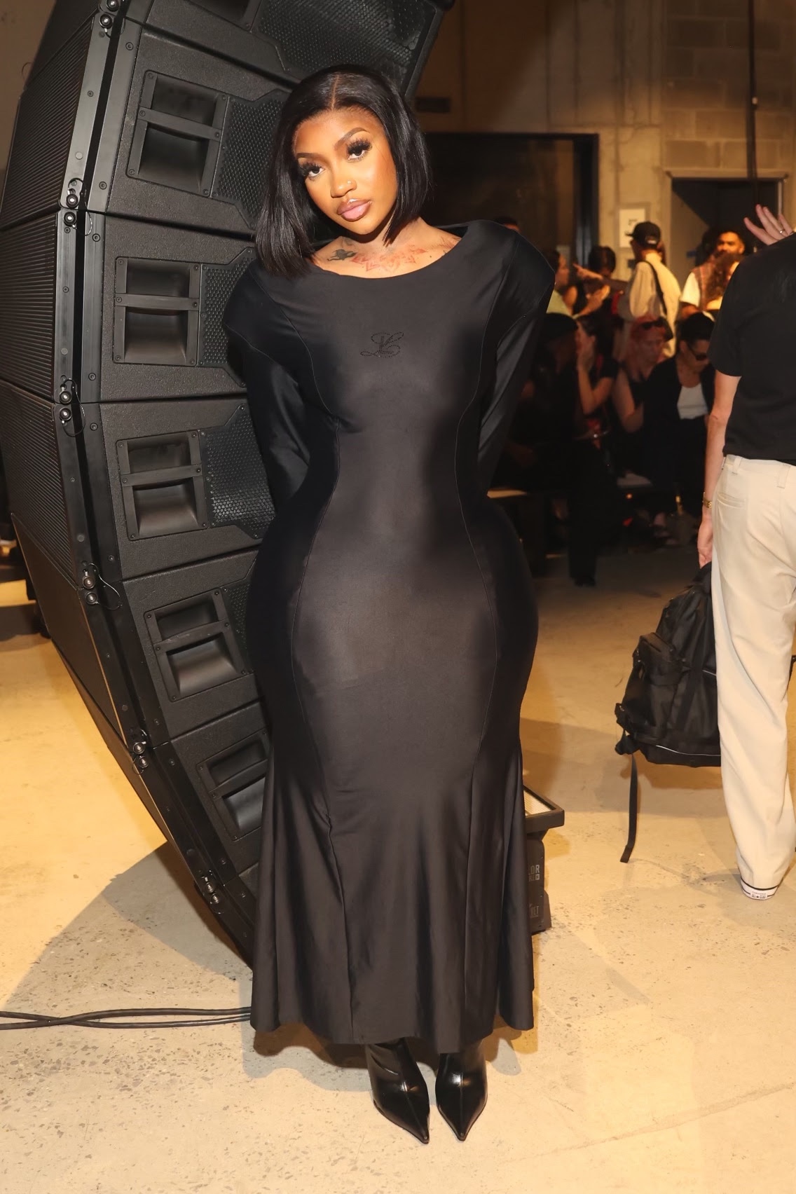 JADA KINGDOM ATTENDS LUAR'S SS24 RUNWAY SHOW | PHOTO CREDIT: @FRESHMADEIT