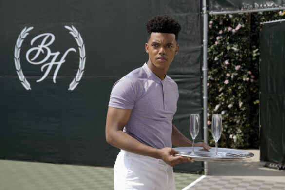 BEL-AIR -- "Getting Personal" Episode 305 -- Pictured: Jabari Banks as Will — (Photo by: Greg Gayne/PEACOCK)