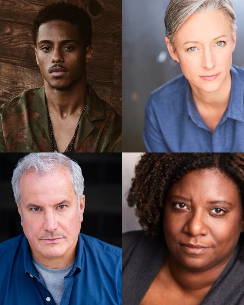 (L to R) Keith Powers, Kelli Simpkins, Keith Kupferer, and Deanna Reed-Foster
