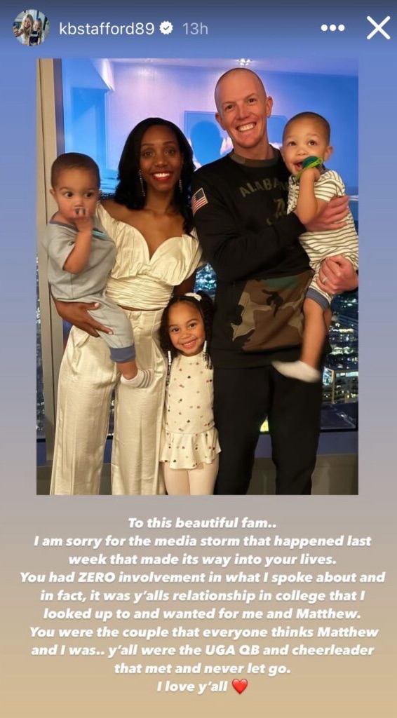 Kelly Stafford apology to Joe Cox's family.
