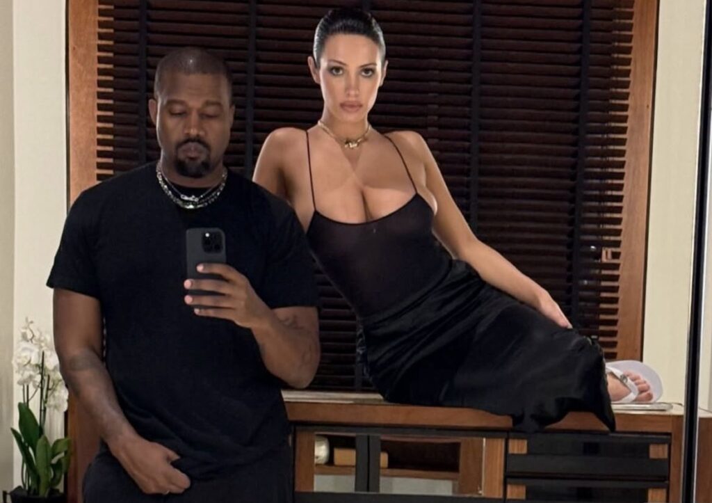 Kanye West and Bianca Censori