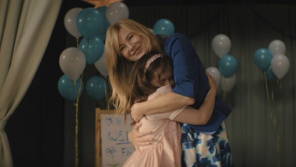 Ellen Pompeo and Imogen Reid, courtesy of Disney