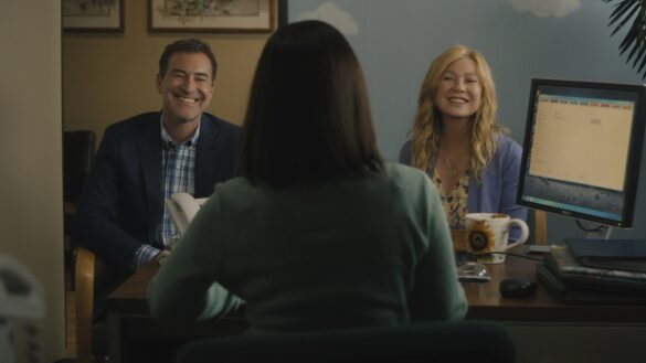 Mark Duplass and Ellen Pompeo, courtesy of Disney