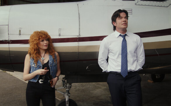 POKER FACE -- Pictured: (l-r) Natasha Lyonne as Charlie Cale, John Mulaney -- (Photo by: PEACOCK)