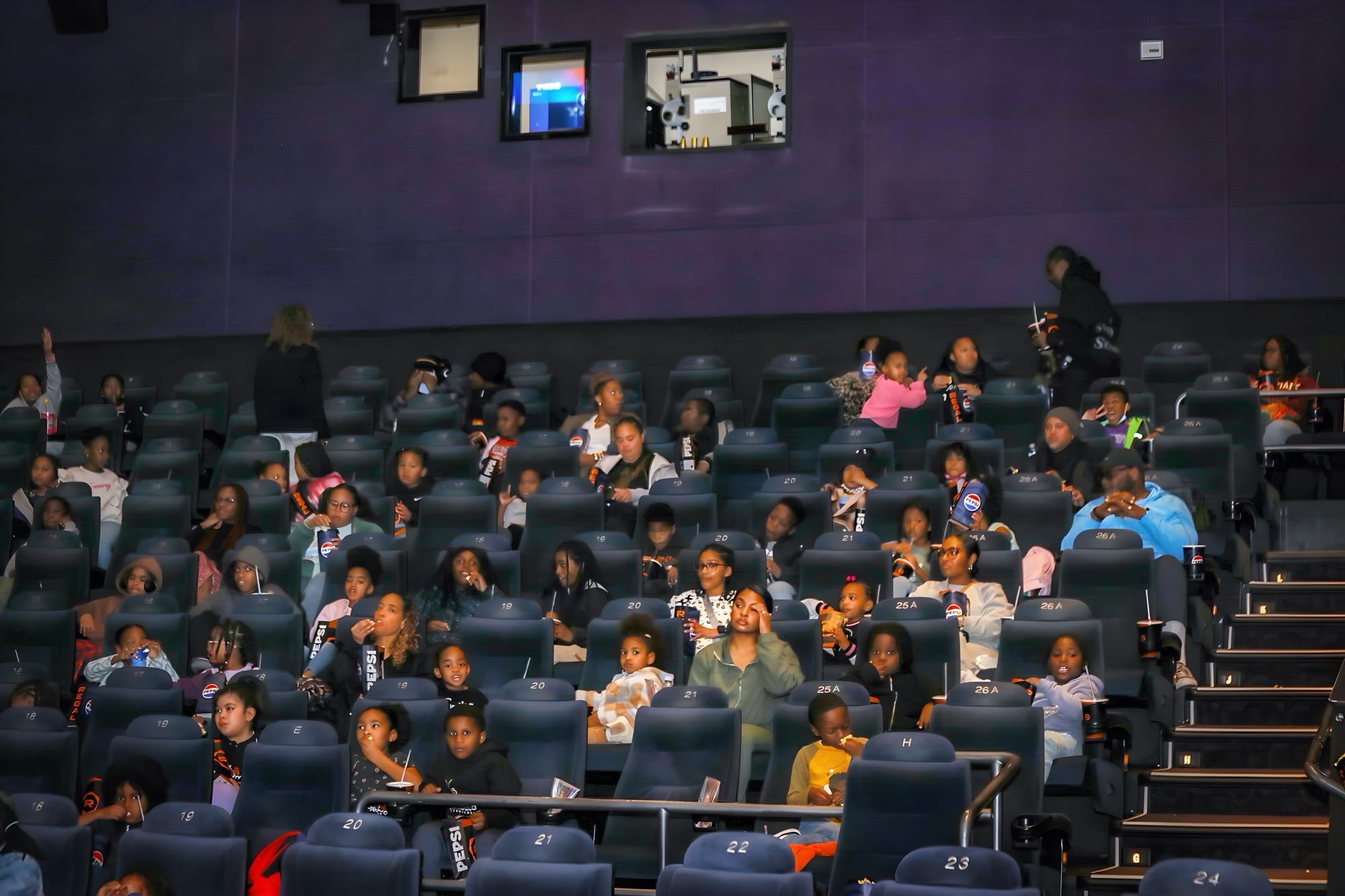 My Best Kid Life and Sony Pictures' Special Paddington in Peru Screening For Families Affected by Eaton Wildfires (Photo Credit: Rashard Wicks)