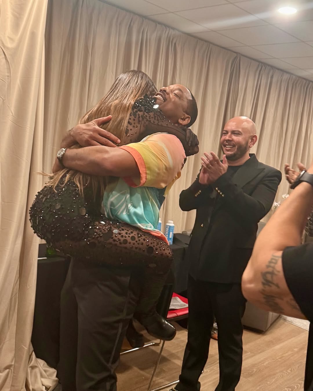 Will Smith and India Martínez