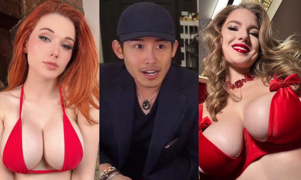 Amouranth, Nick Lee, Octavia Red