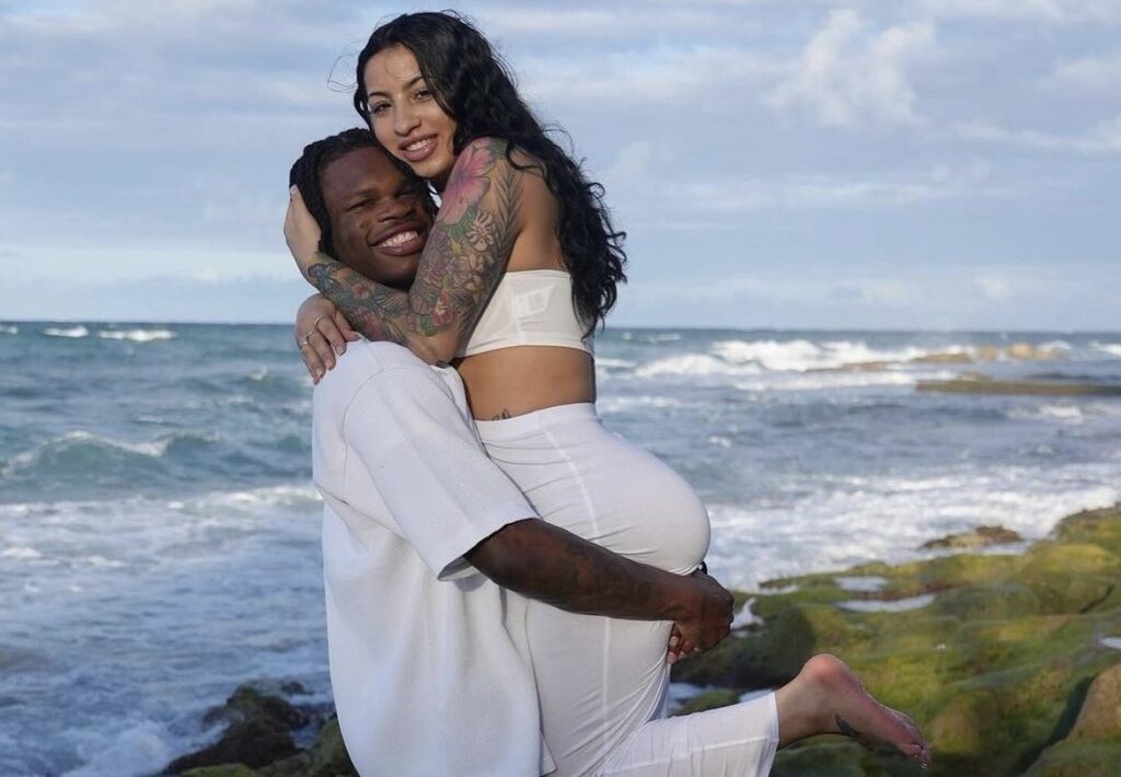 Travis Hunter and Leanna Lenee