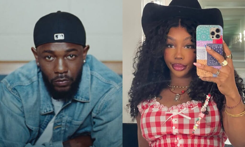 Kendrick Lamar and SZA