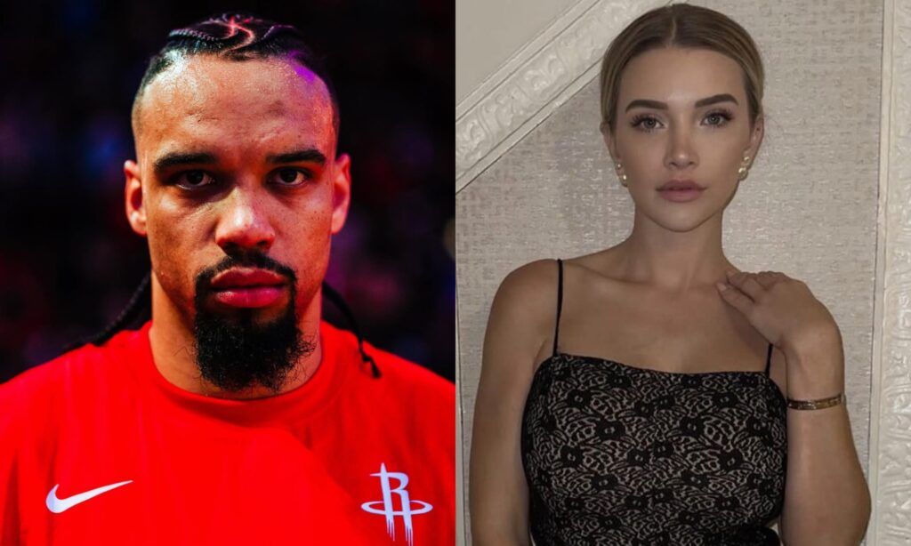 Dillon Brooks and Heather Andrews