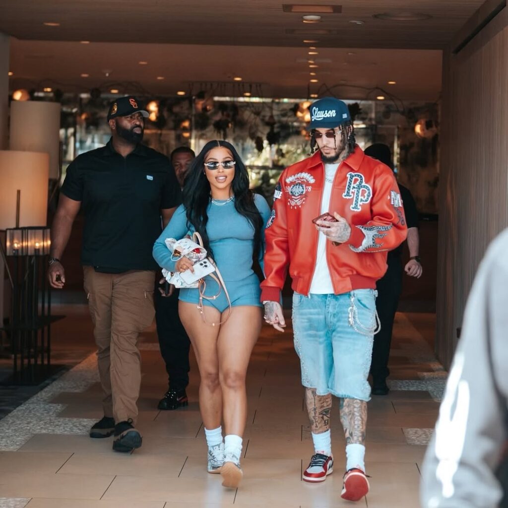 Rashida Nicole and LiAngelo Ball