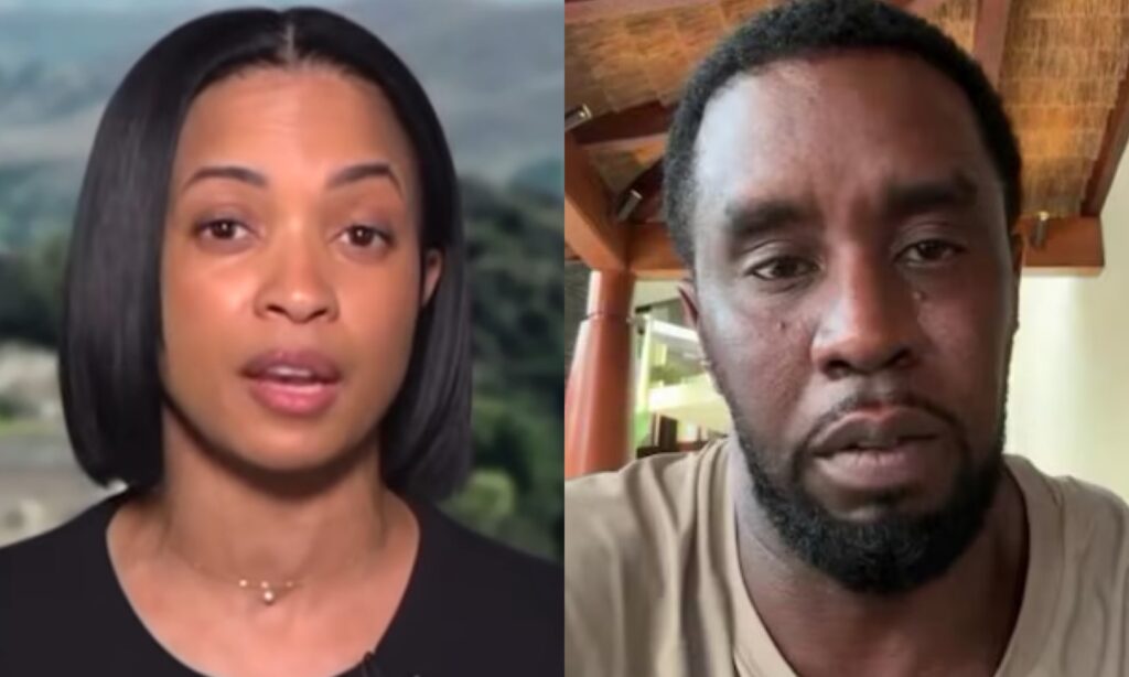 Karrine Steffans and Diddy