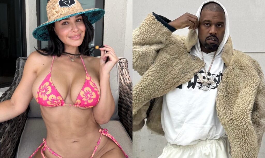 Lauren Pisciotta and Kanye West