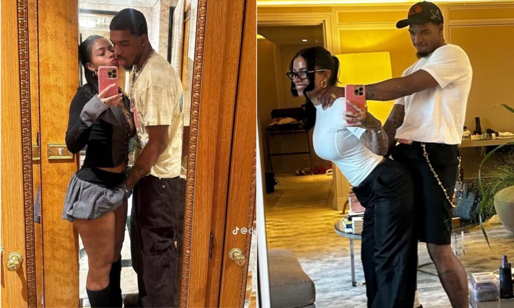 Ja’Marr Chase and Deja Nicole