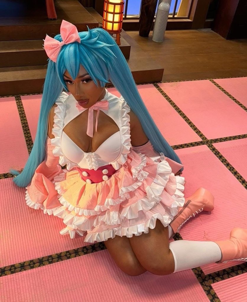 Megan Thee Stallion as Hatsune Miku