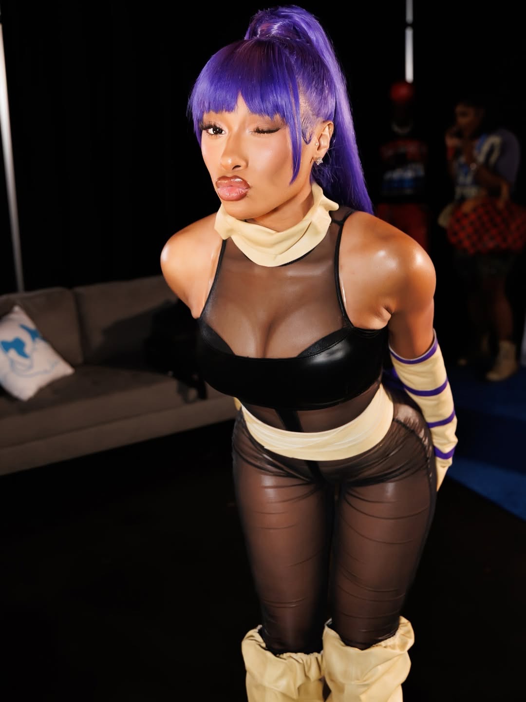 Megan Thee Stallion as Yoruichi Shihōin