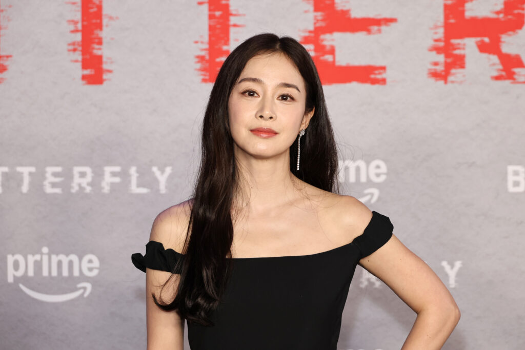 NEW YORK, NEW YORK - AUGUST 05: Kim Tae-hee attends the "Butterfly" New York Premiere at Regal Cinemas Union Square on August 05, 2025 in New York City. (Photo by Jamie McCarthy/Getty Images for Prime Video)