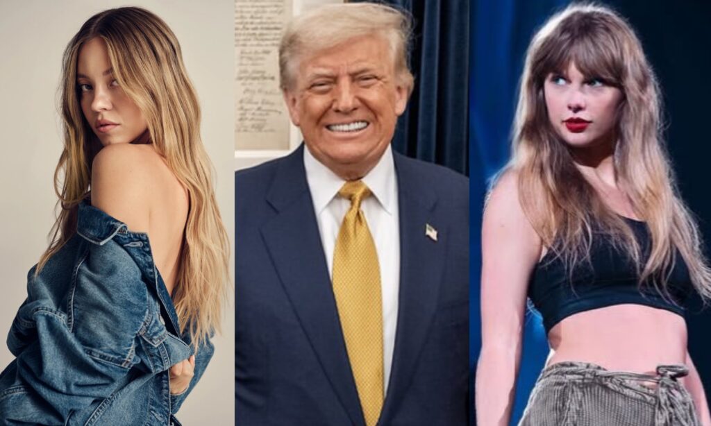 Sydney Sweeney, Donald Trump, Taylor Swift
