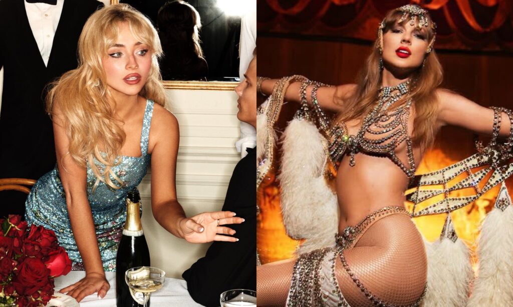 Sabrina Carpenter and Taylor Swift