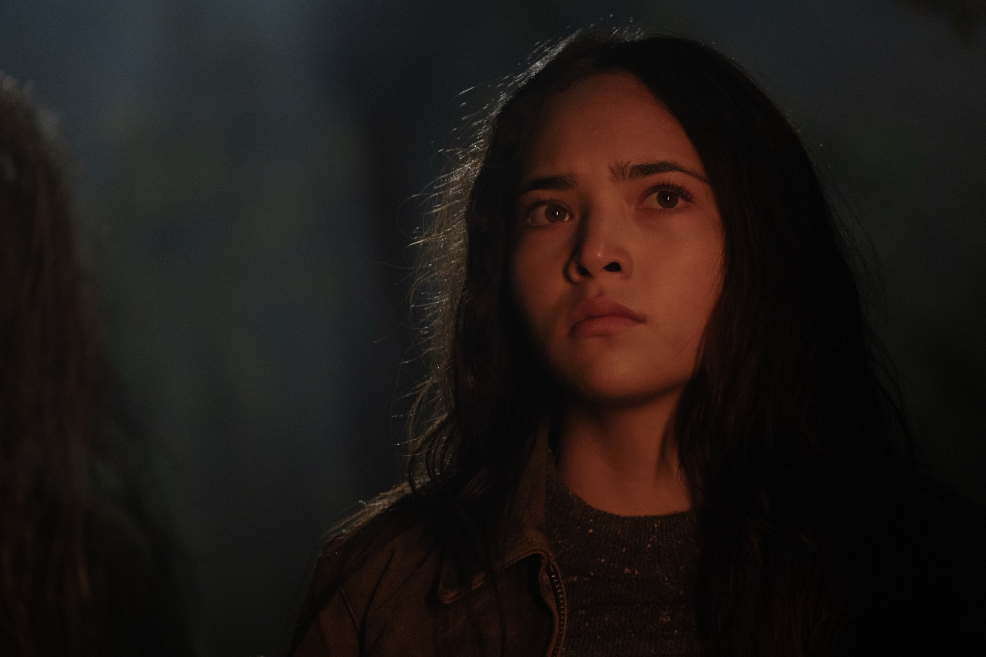 Mahina Anne Marie Napoleon as Ginny - The Walking Dead: Dead City _ Season 2, Episode 5 - Photo Credit: Robert Clark/AMC