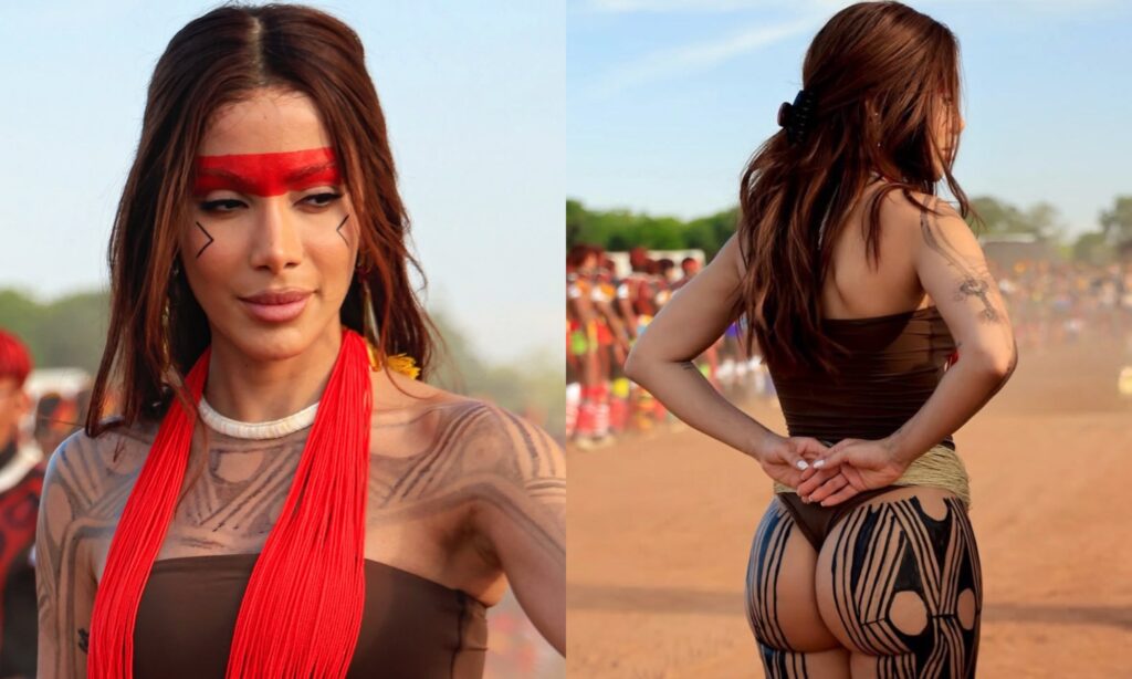 Anitta photographed by Danillo Kuikuro