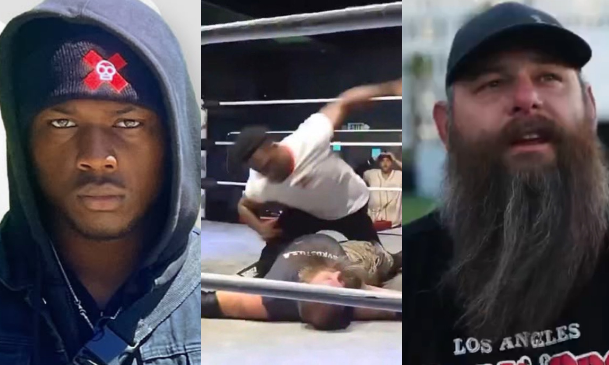 Rampage Jackson’s Son Raja Turns Wrestling Match Into Real Life Assault Beats Veteran Unconscious On Livestream