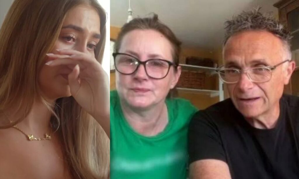 Lily PhillipsLily Phillips and her parents