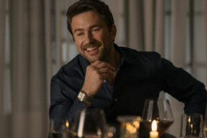 Brandon Sklenar as Andrew Winchester in The Housemaid. Photo Credit: Daniel McFadden/Lionsgate