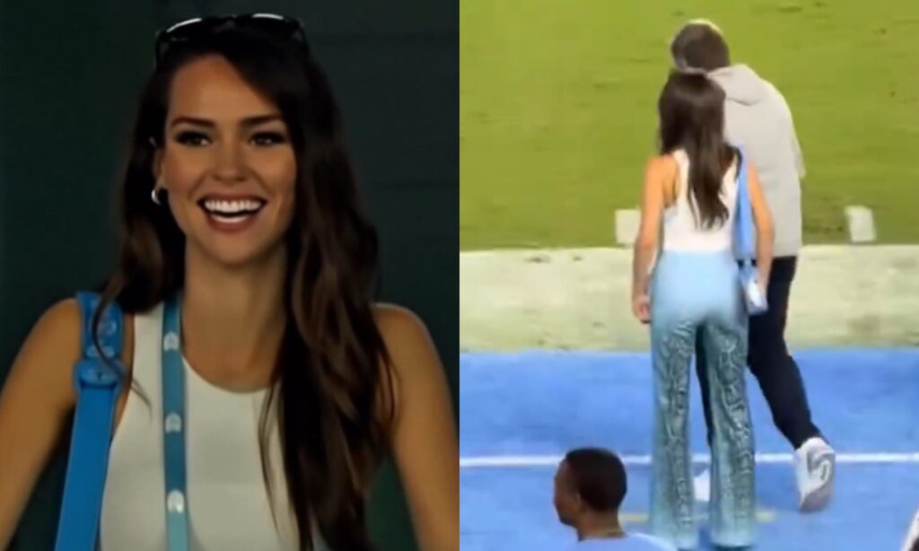 Jordon Hudson and Bill Belichick