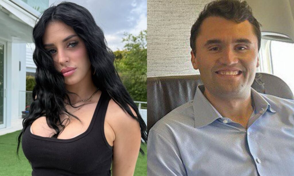 Camilla Araujo and Charlie Kirk
