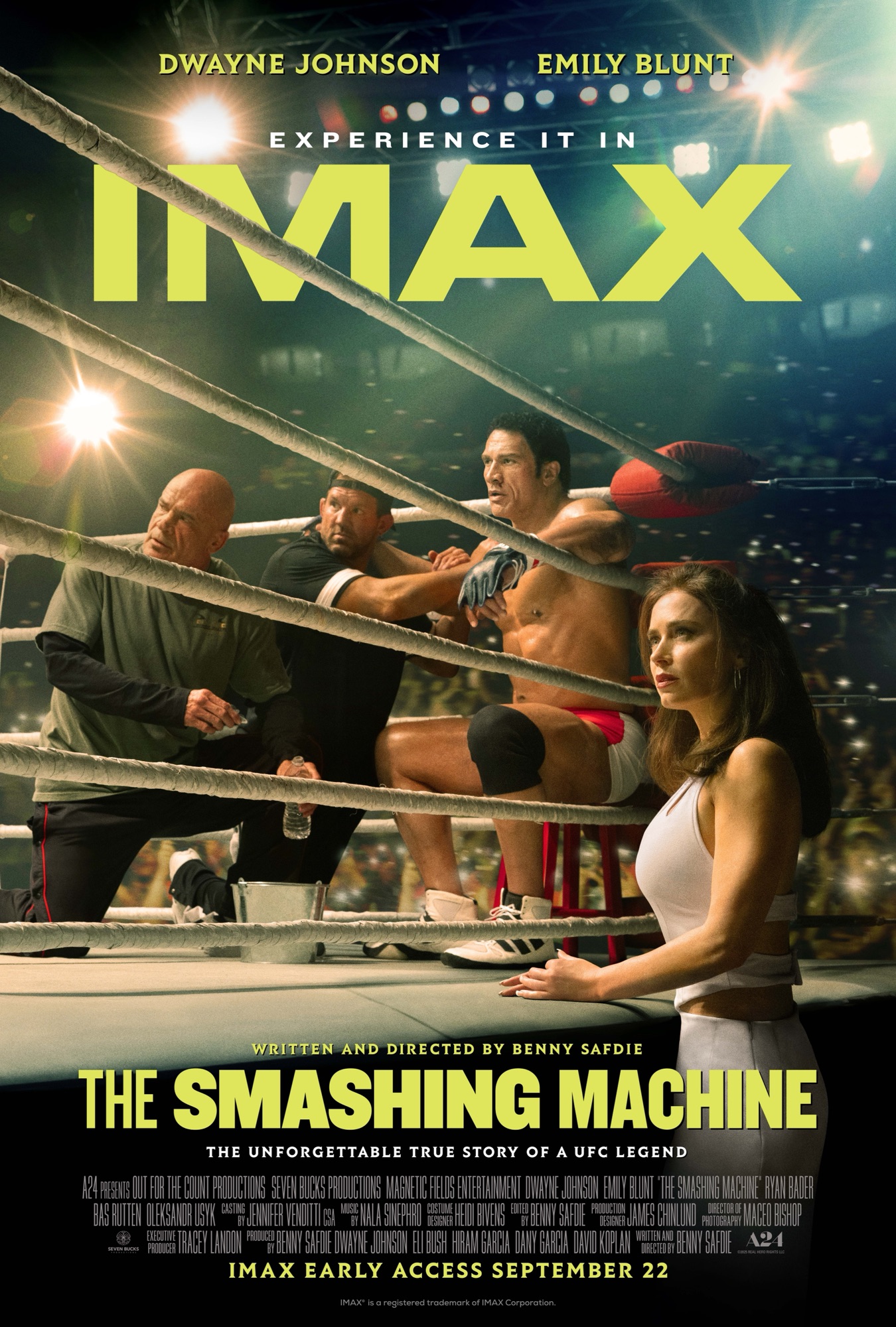 The Smashing Machine Poster