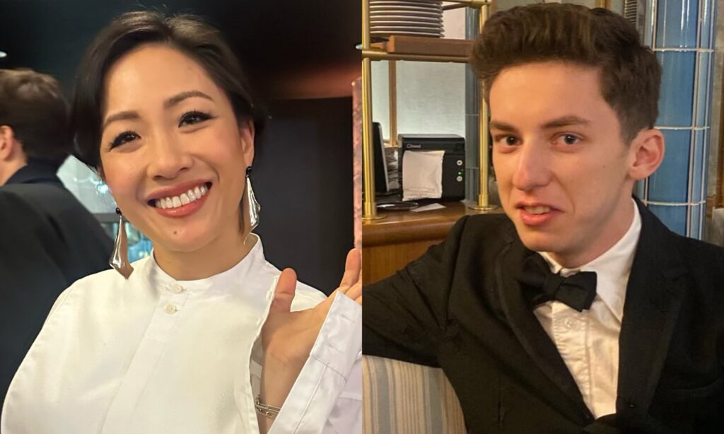 Constance Wu and Andrew Barth Feldman