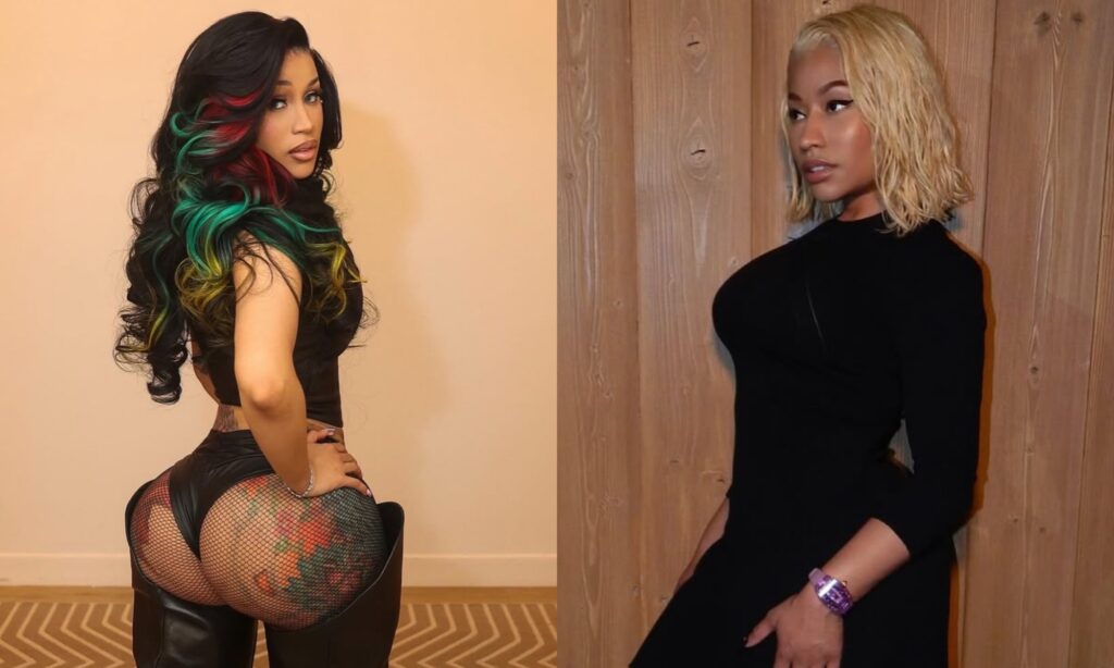 Cardi B and Nicki Minaj
