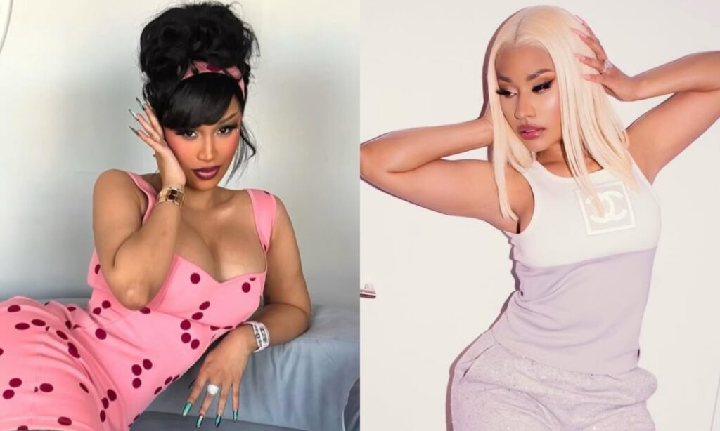 Cardi B and Nicki Minaj