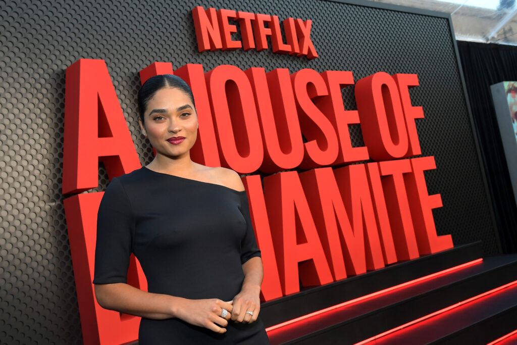 LOS ANGELES, CALIFORNIA - OCTOBER 09: Brittany O'Grady attends a special Los Angeles screening of Netflix's "A House of Dynamite" at The Egyptian Theatre Hollywood on October 09, 2025 in Los Angeles, California. (Photo by Charley Gallay/Getty Images for Netflix)