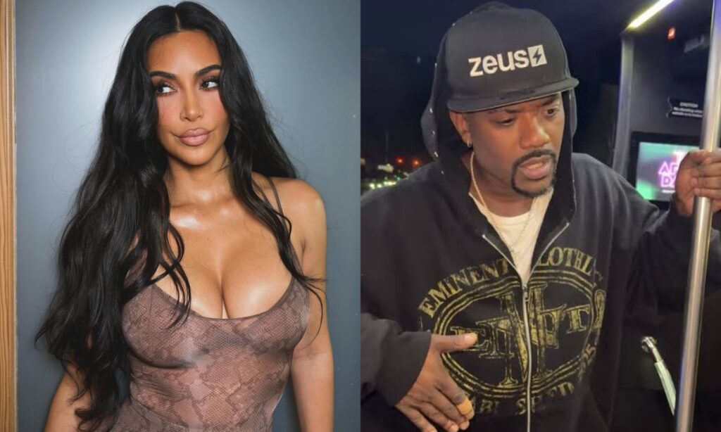 Kim Kardashian and Ray J