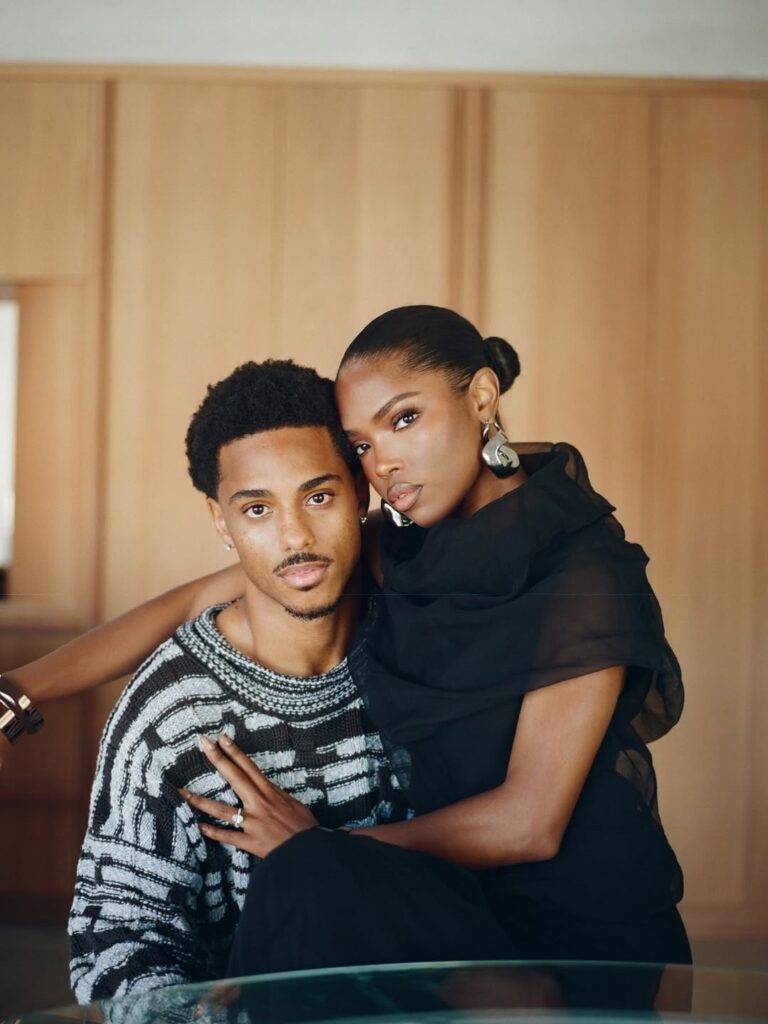 Keith Powers and Ryan Destiny/ Photographed by Instagram user: @emjbhe