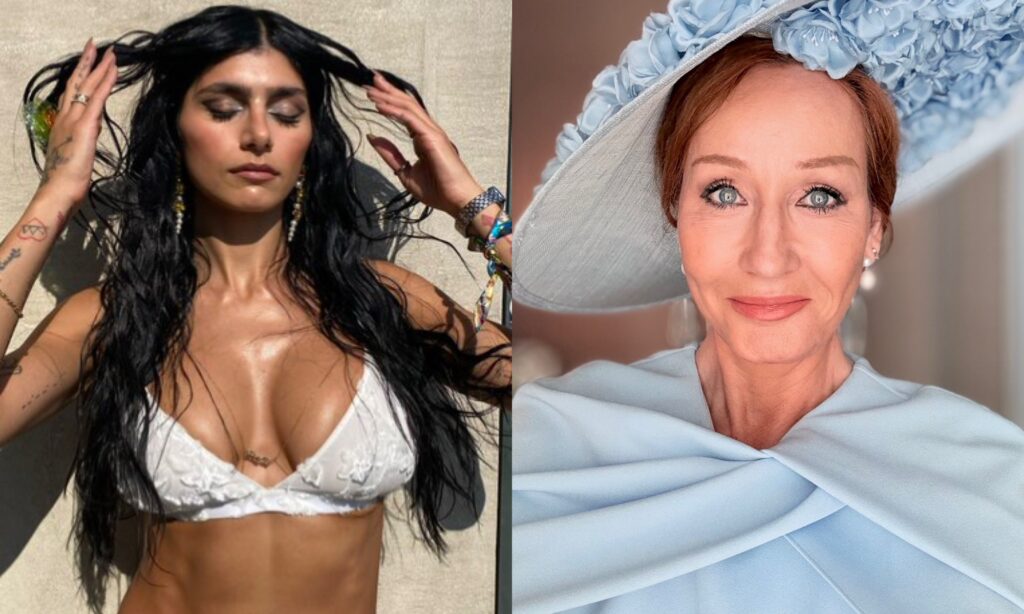 Mia Khalifa and J.K. Rowling
