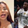 Anna Silva and Vinícius Jr.