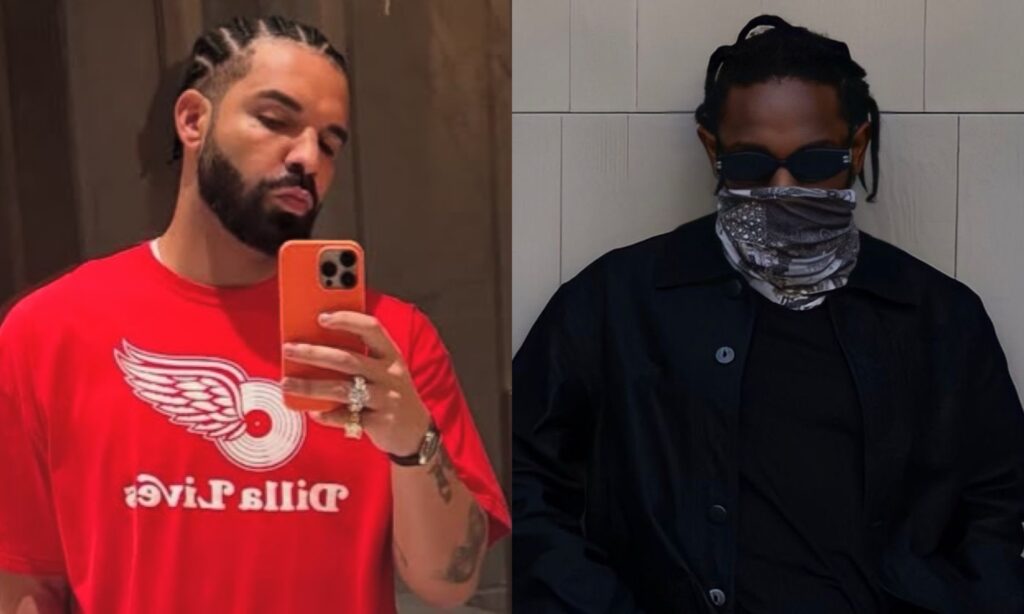 Drake and Kendrick Lamar